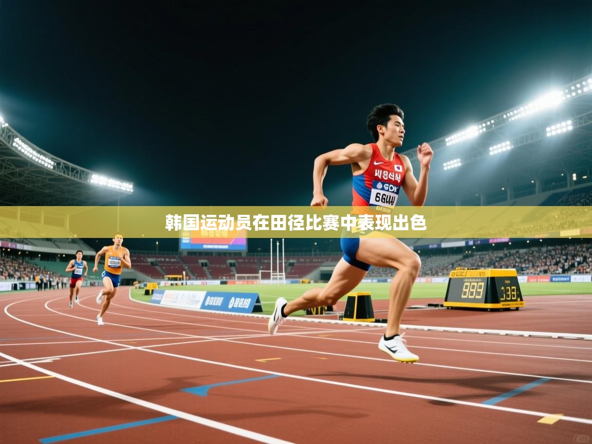 韩国运动员在田径比赛中表现出色